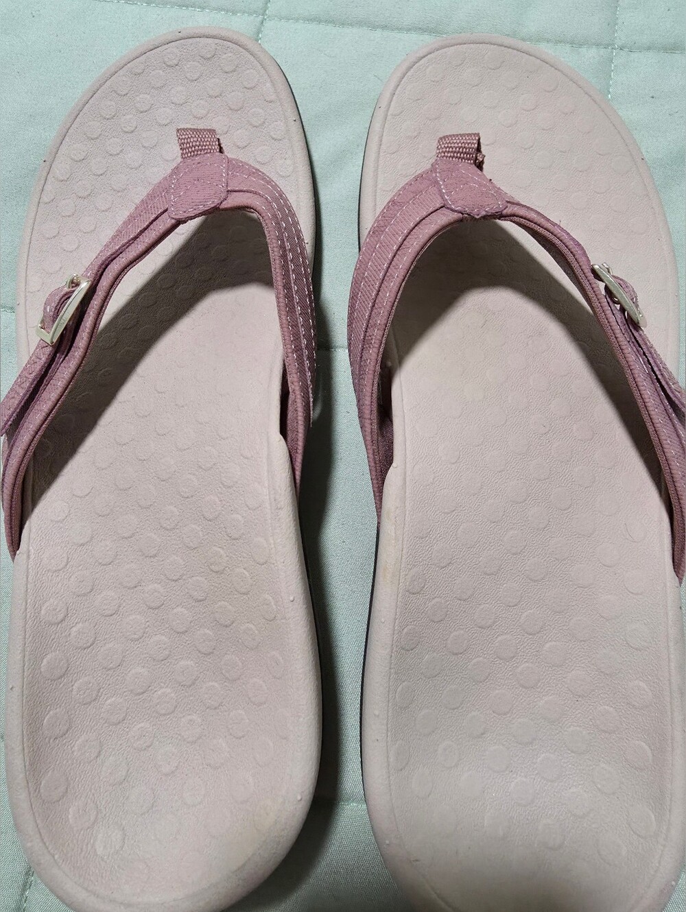 Vionic Tide Patty Orthotic Sandal With Buckle Detail, Macaroon, Size 7 - Picture 7 of 11